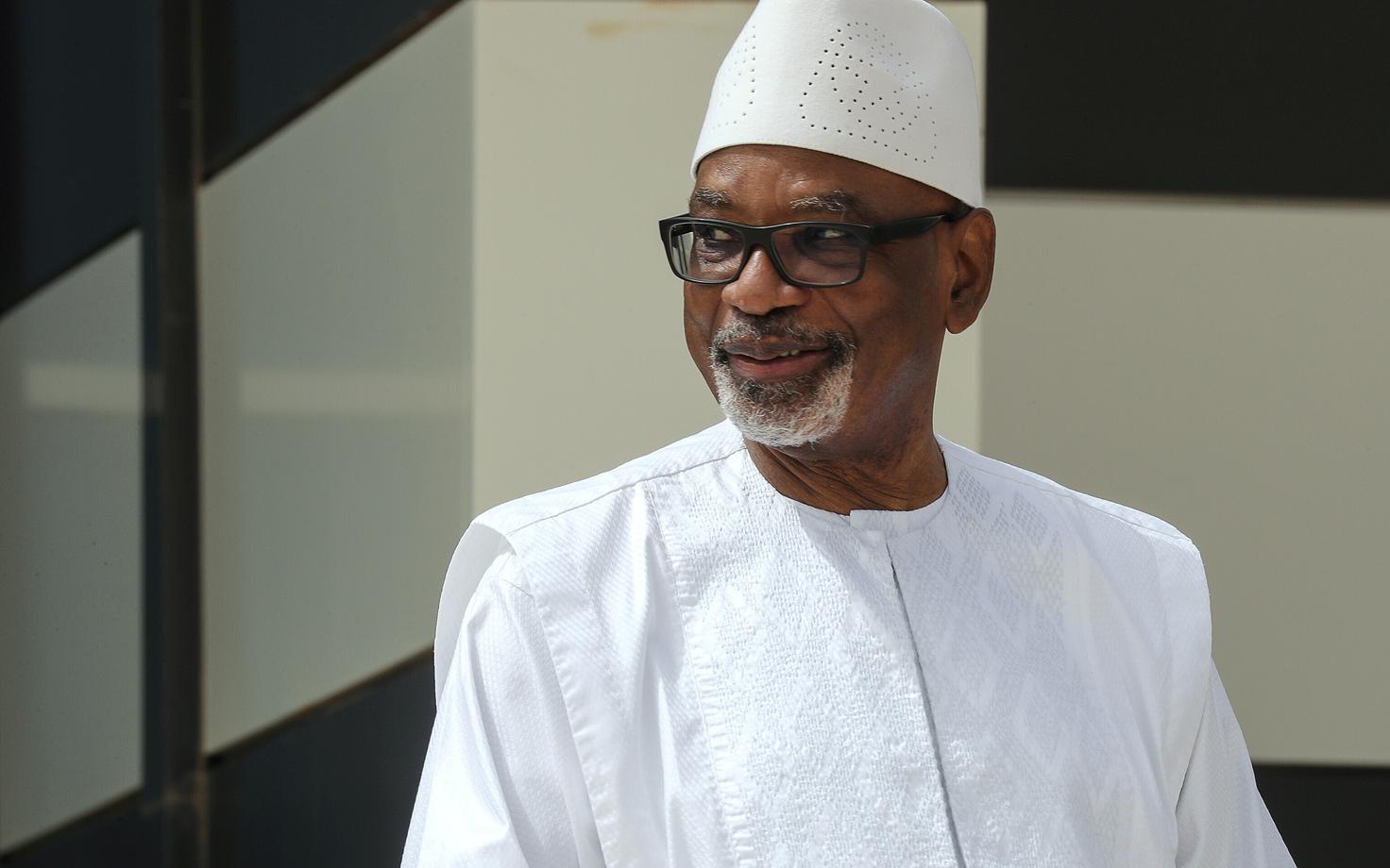 Tagaisastumisest teatanud Mali president Ibrahim Boubacar Keita.