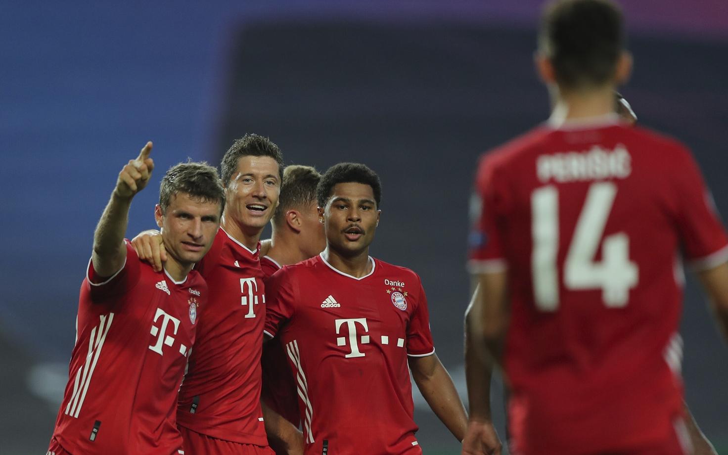 Müncheni Bayerni mängijad