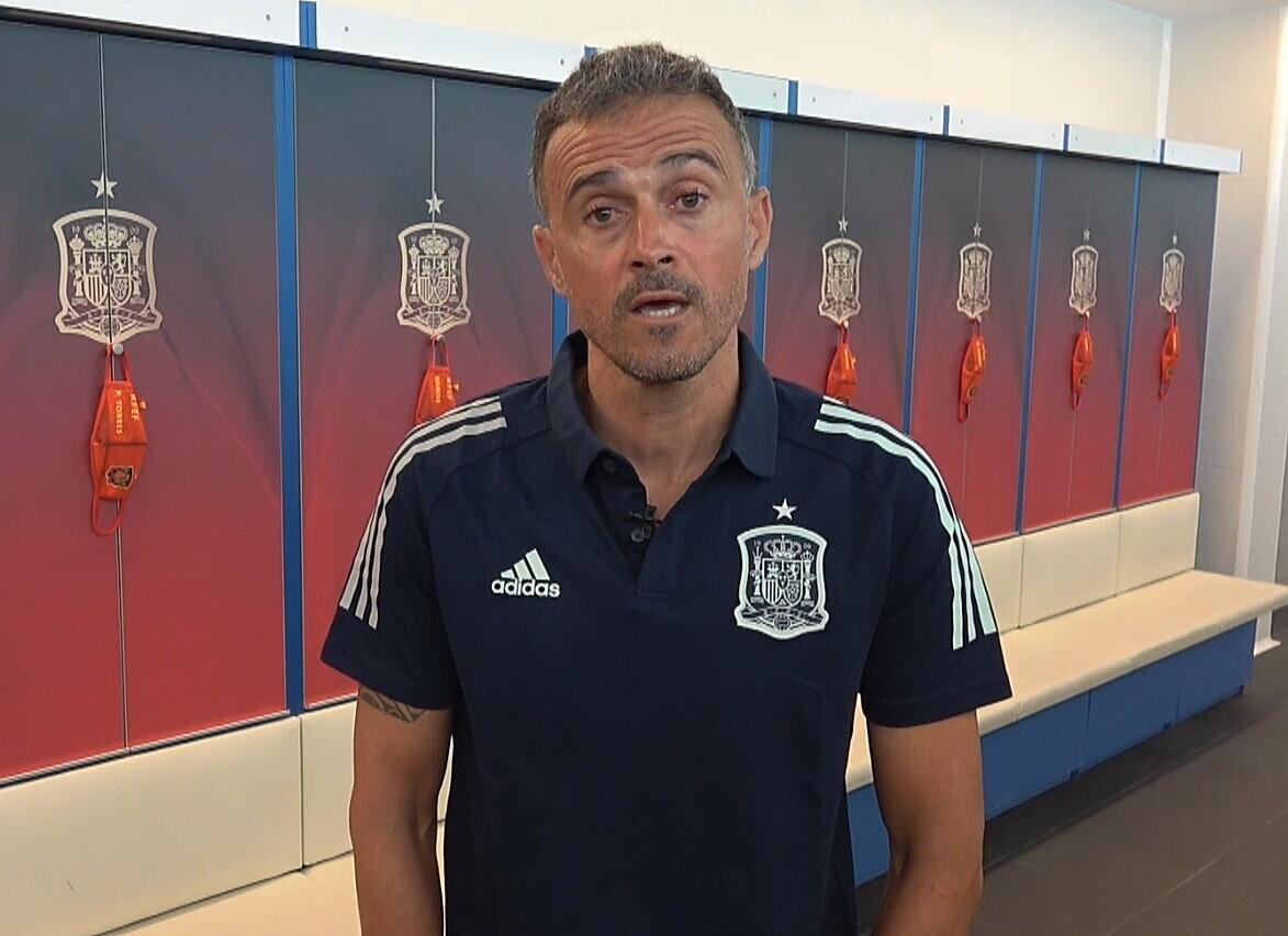 Hispaania jalgpallikoondise peatreener Luis Enrique