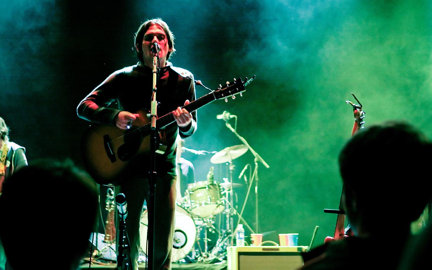 Ansambli Bright Eyes solist ja asutaja Conor Oberst 2007. aastal.