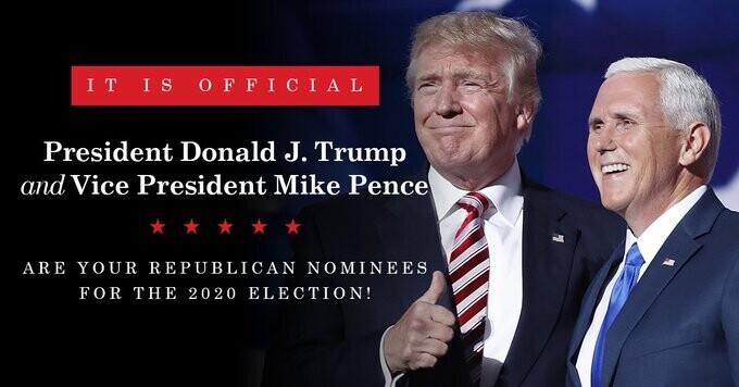 Donald Trump ja Mike Pence.