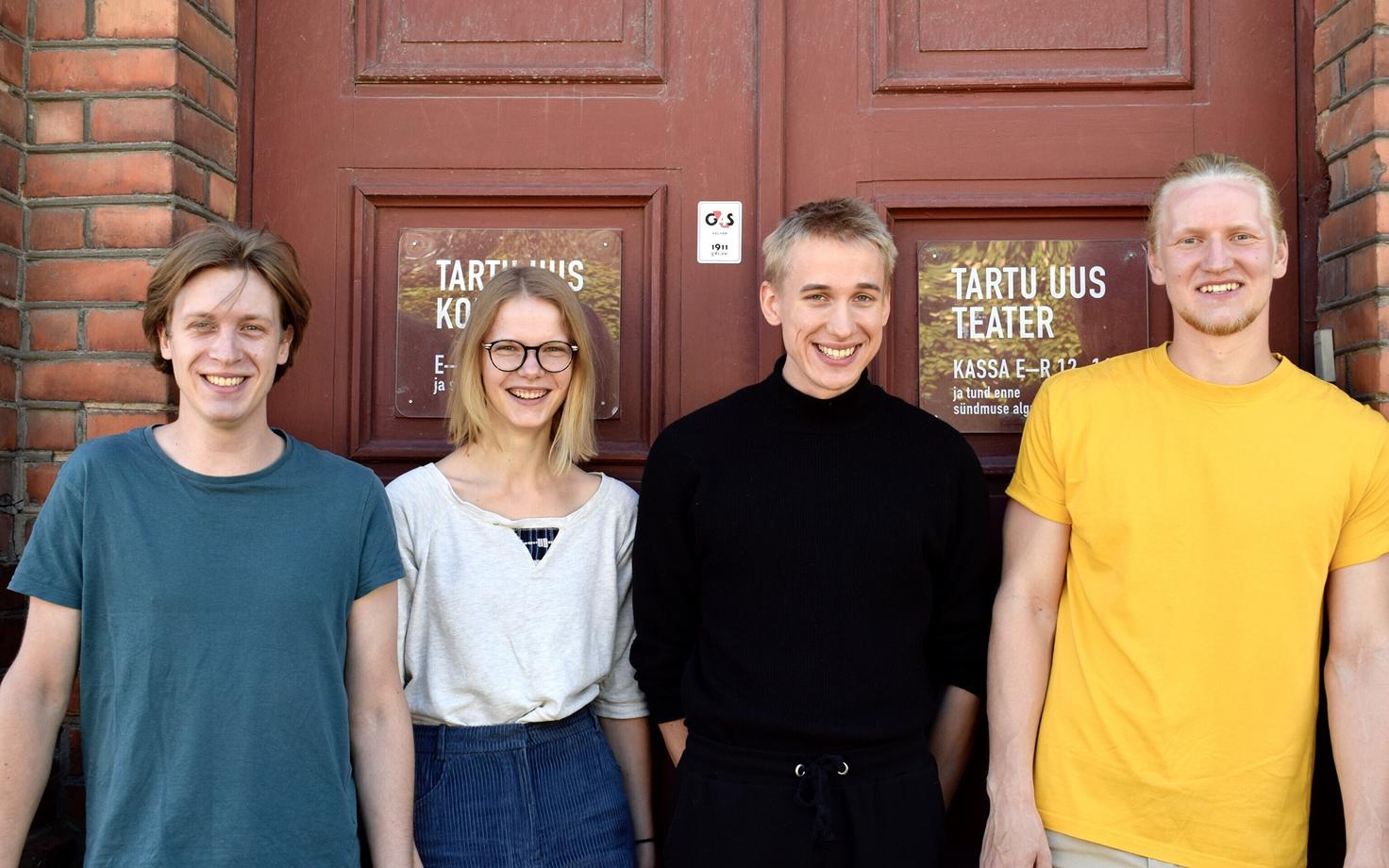 Andreas Aadel, Elise Metsanurk, Ekke Hekles, Martin Kork