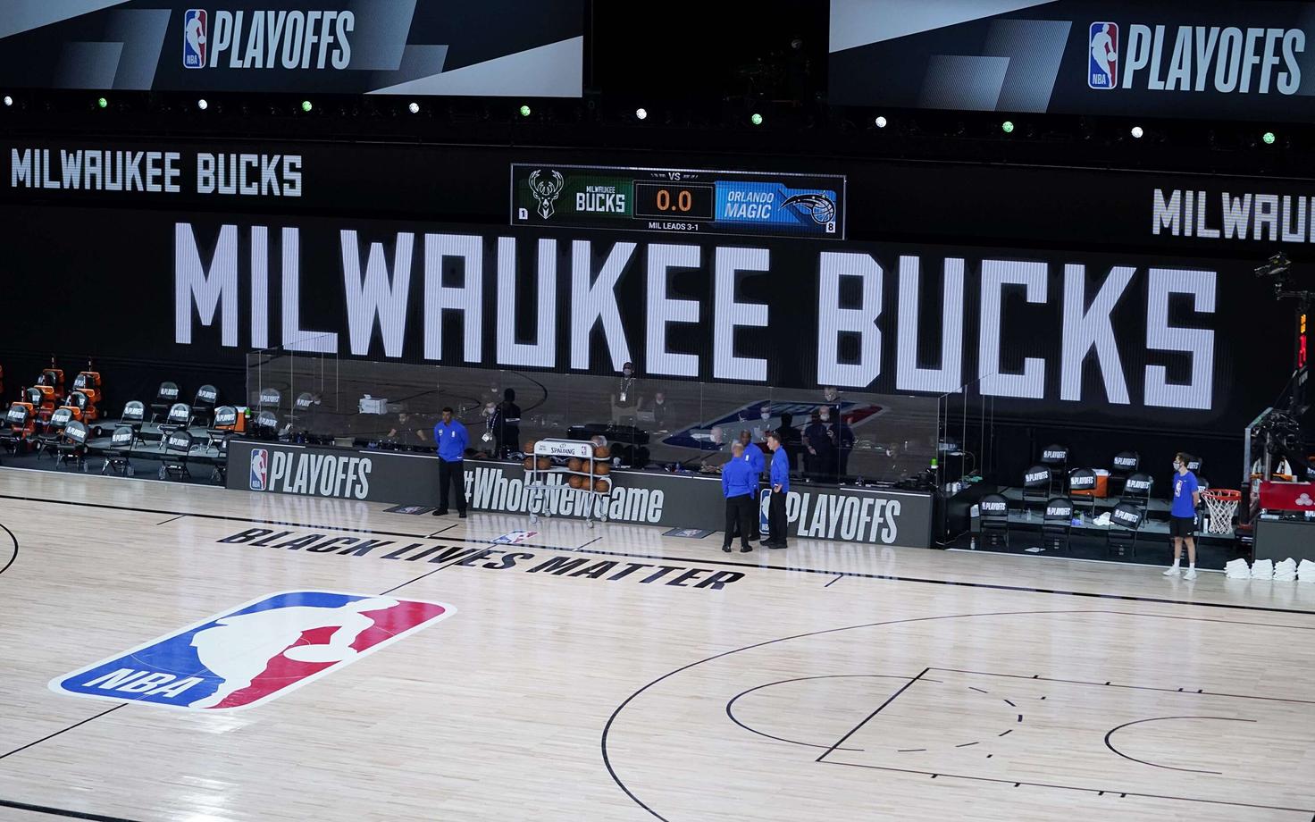 Orlando Magicu ja Milwaukee Bucksi vaheline kotumine jäi kolmapäeva õhtul nägemata