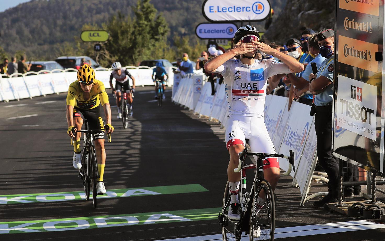 Tour de France'i 15. etapi võitis Tadej Pogacar