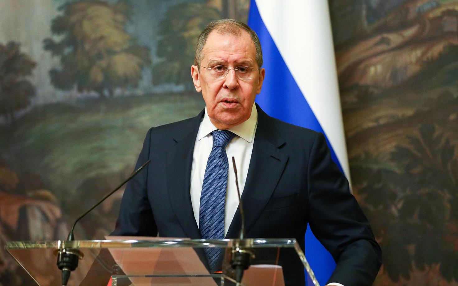 Министр иностранных дел Сергей Лавров.