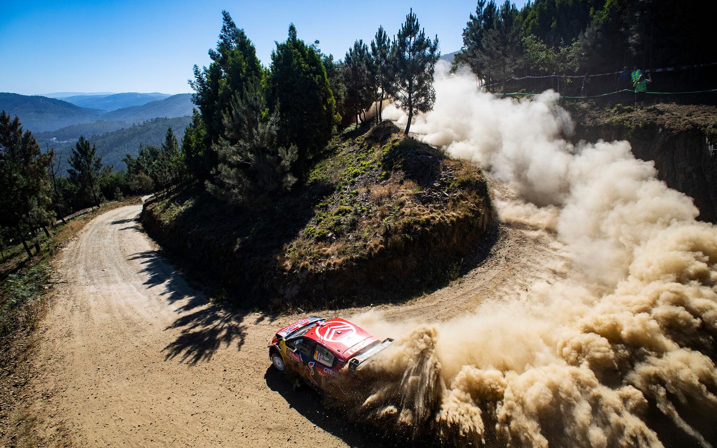 Sebastien Ogier eelmise aasta Sardiinia rallil.