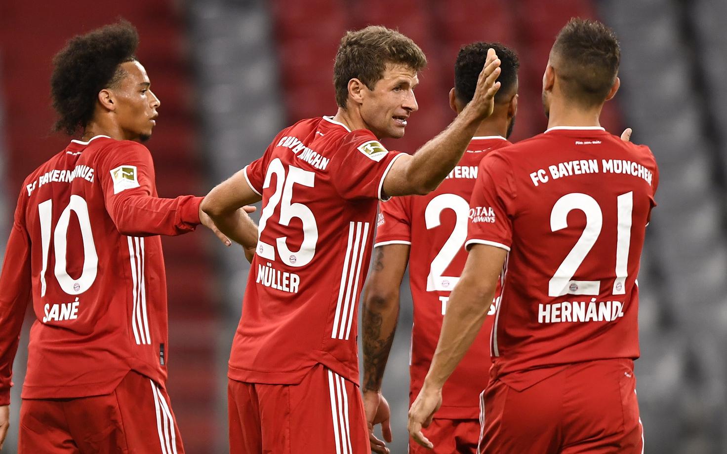 Müncheni Bayerni mängijad