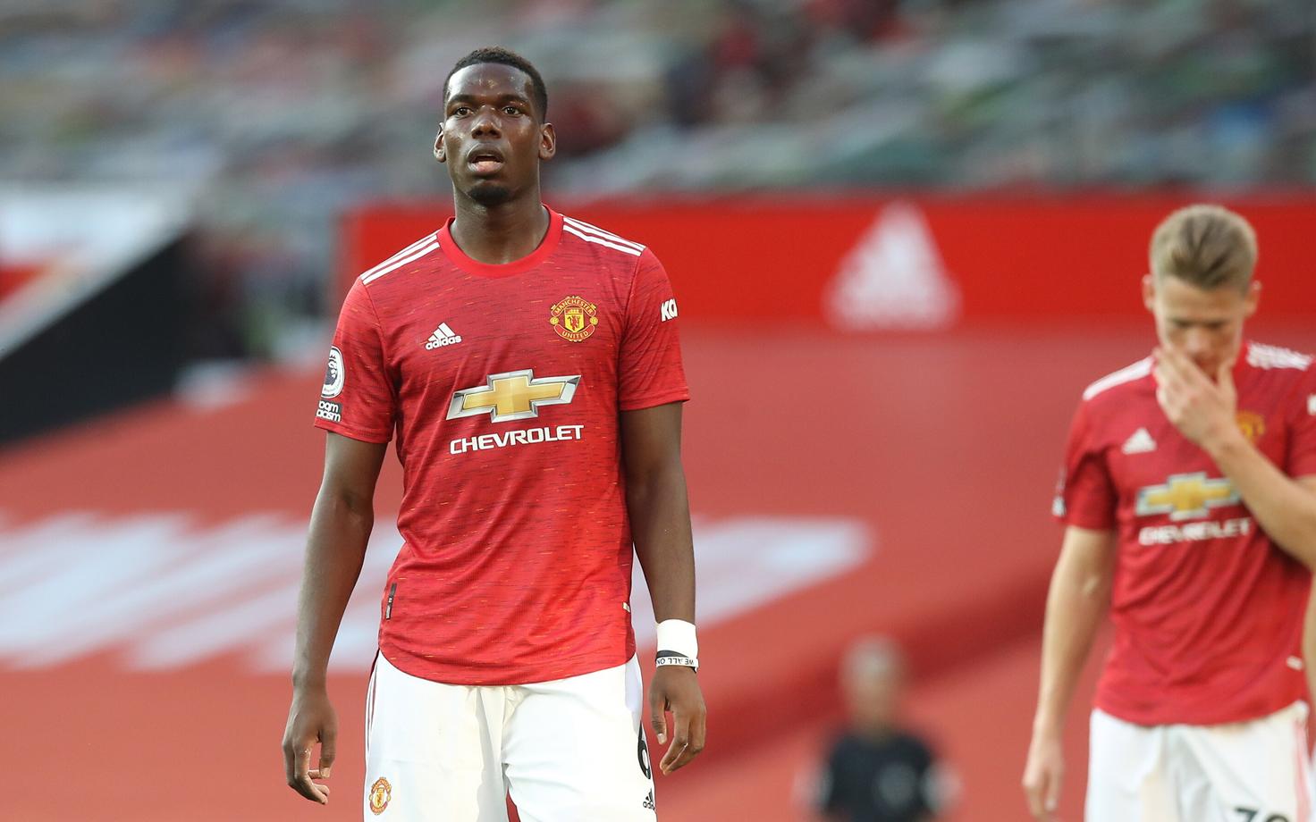 Manchester Unitedi mängijad pärast kaotust Crystal Palace'ile