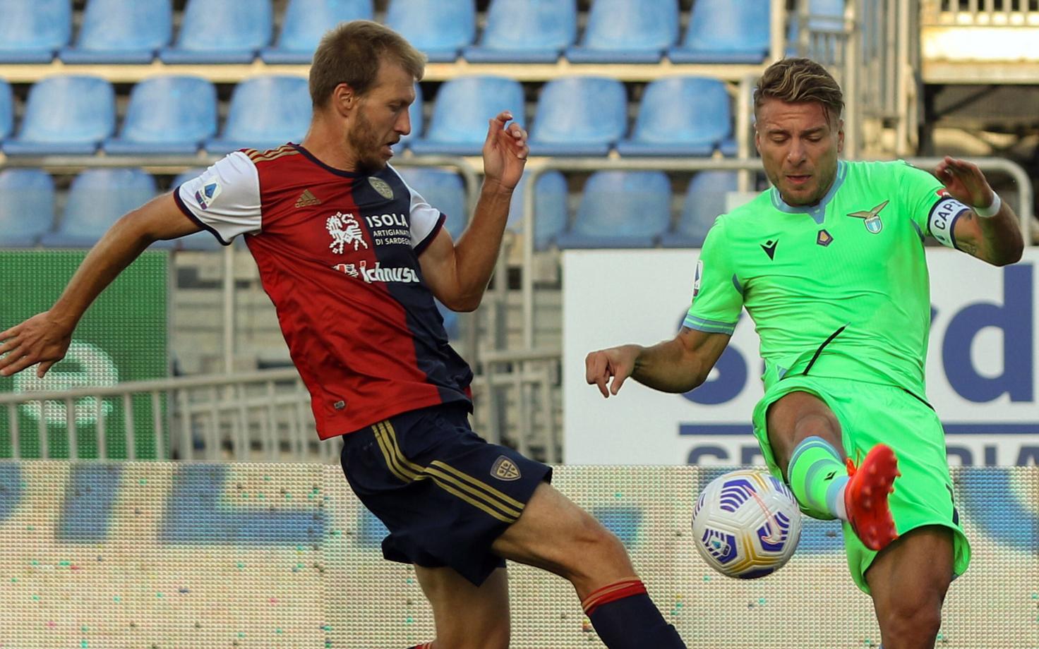 Ragnar Klavan ja Lazio teise värava löönud Ciro Immobile