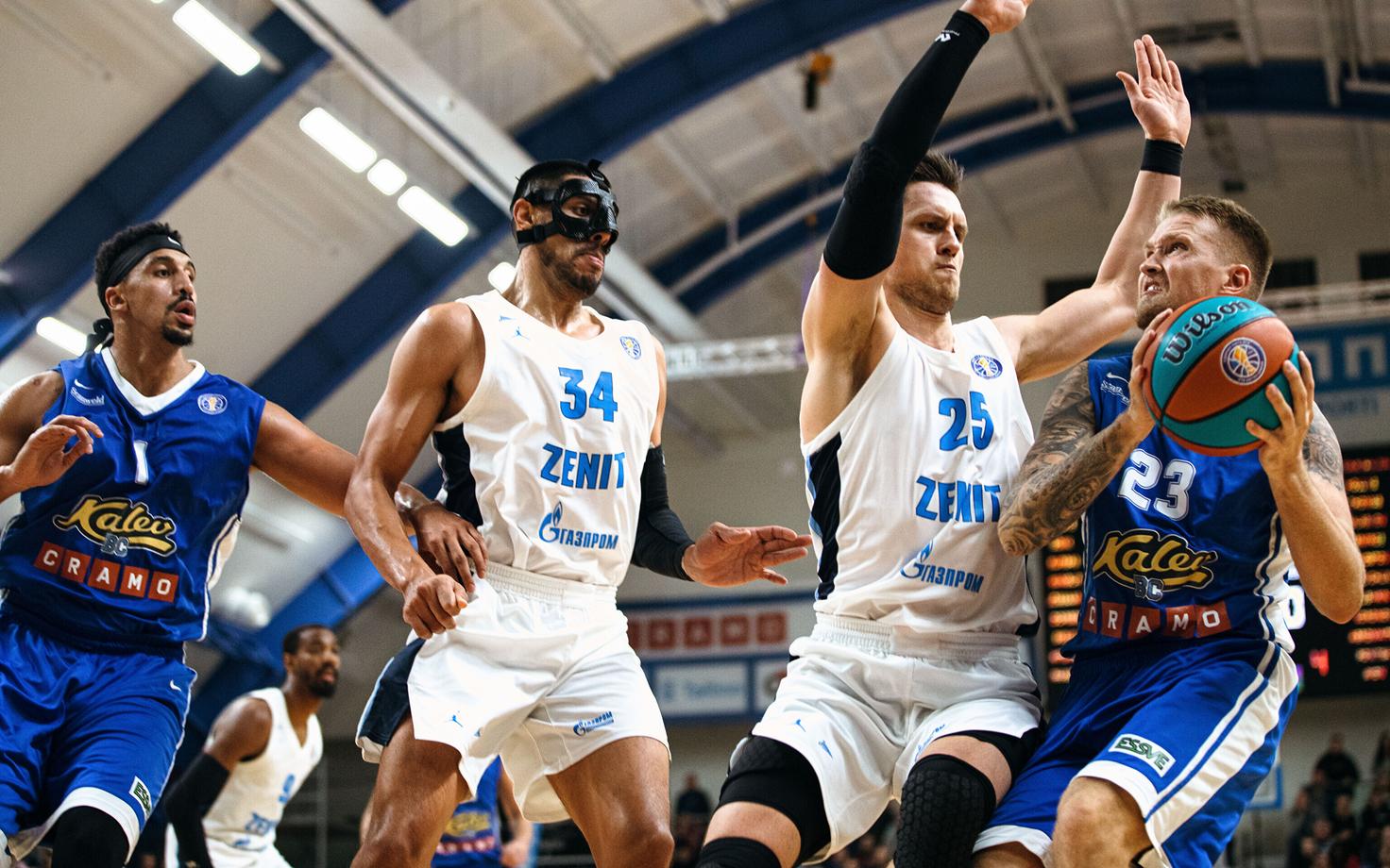 Kalev/Cramo ja Peterburi Zeniidi vaheline Ühisliiga kohtumine 2019. aastal