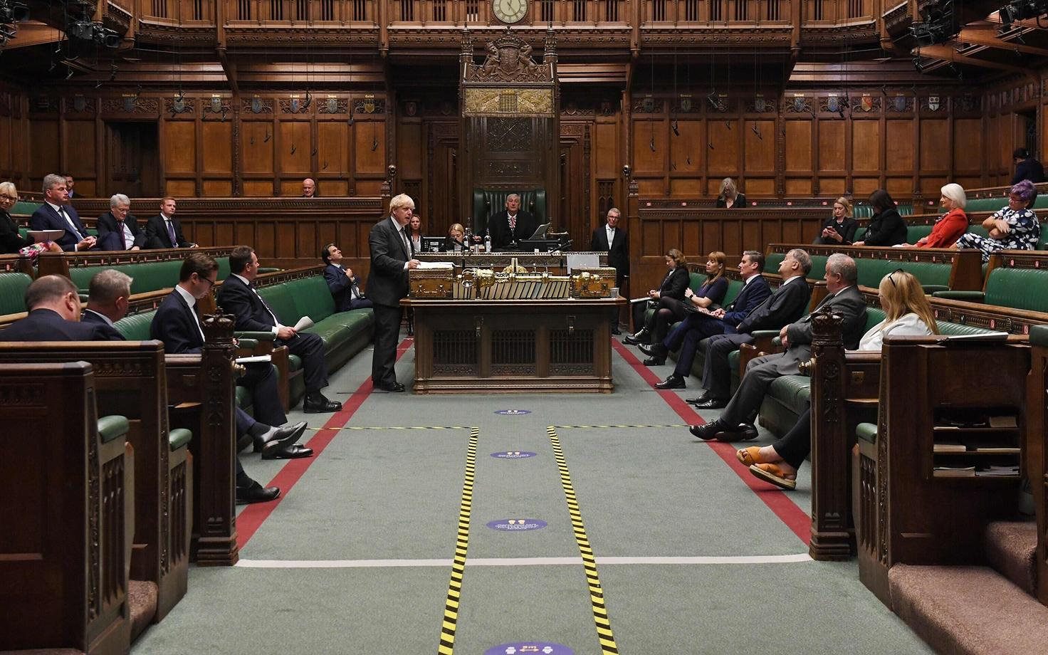 Briti parlament.