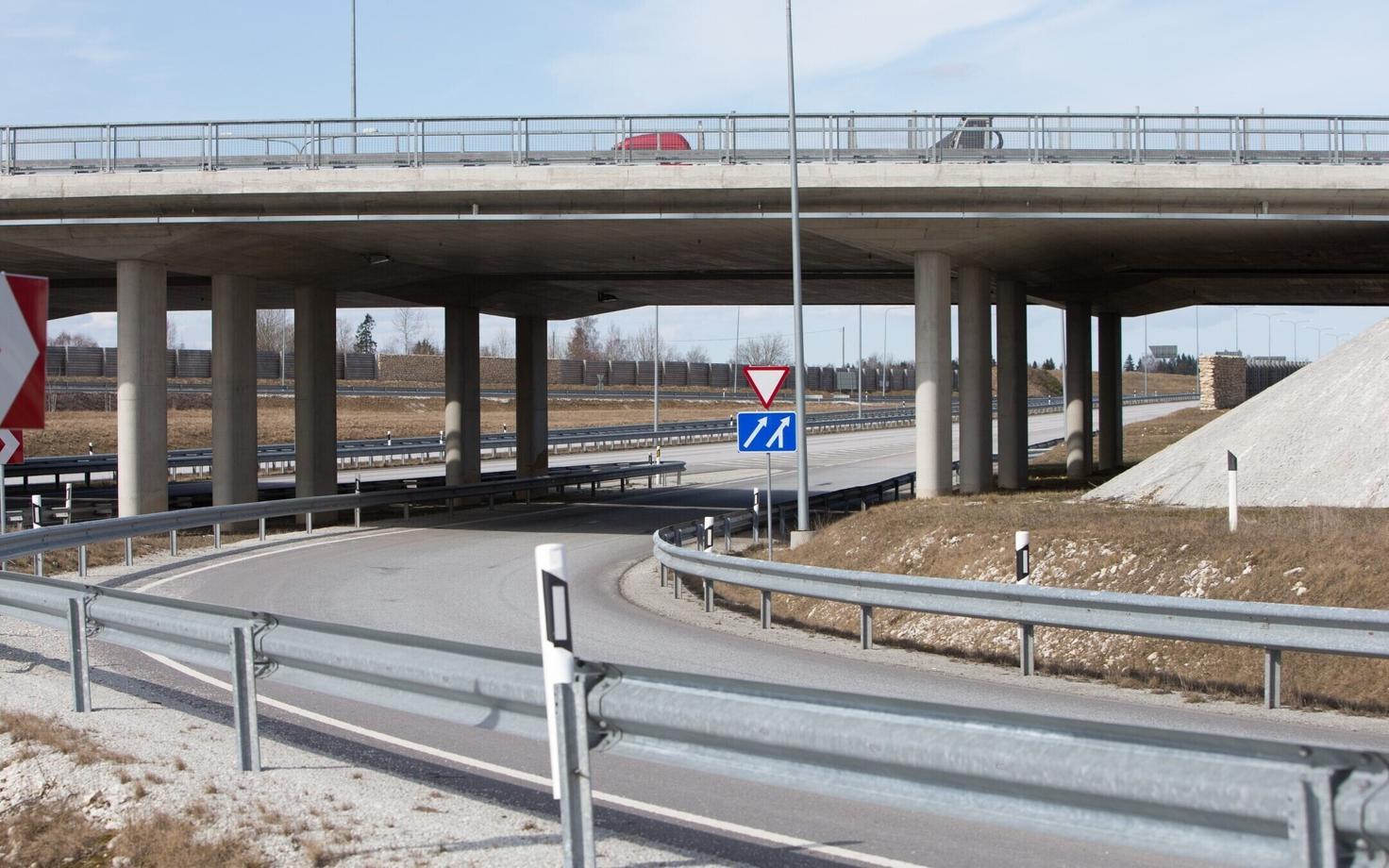 Mäo liiklussõlm on üks paljudest EL-i toetusraha abil rajatud objektidest.