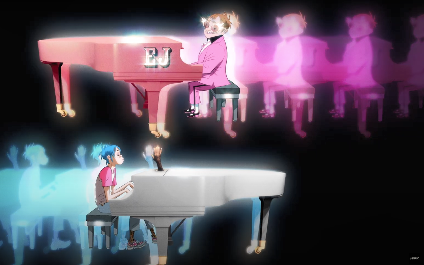 Gorillaz ja Elton John