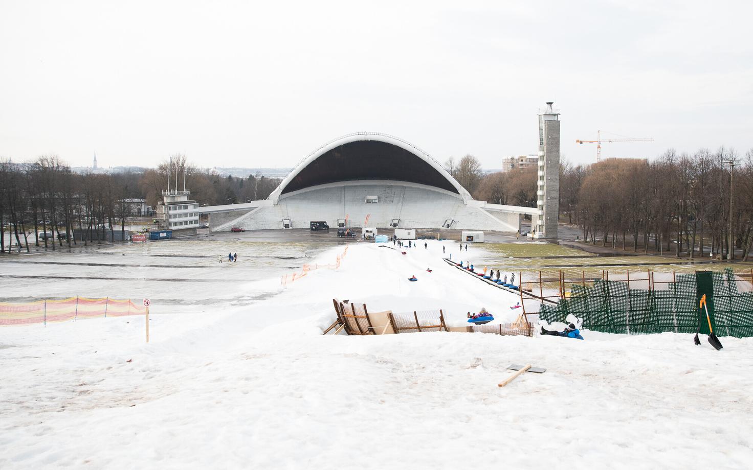 Talvine Tallinna lauluväljak