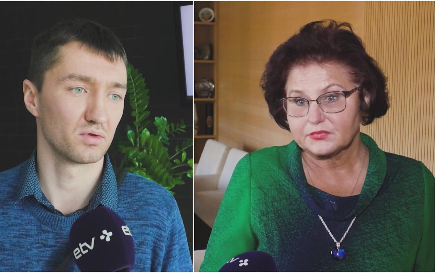 Сергей Бучинский и Людмила Янченко.