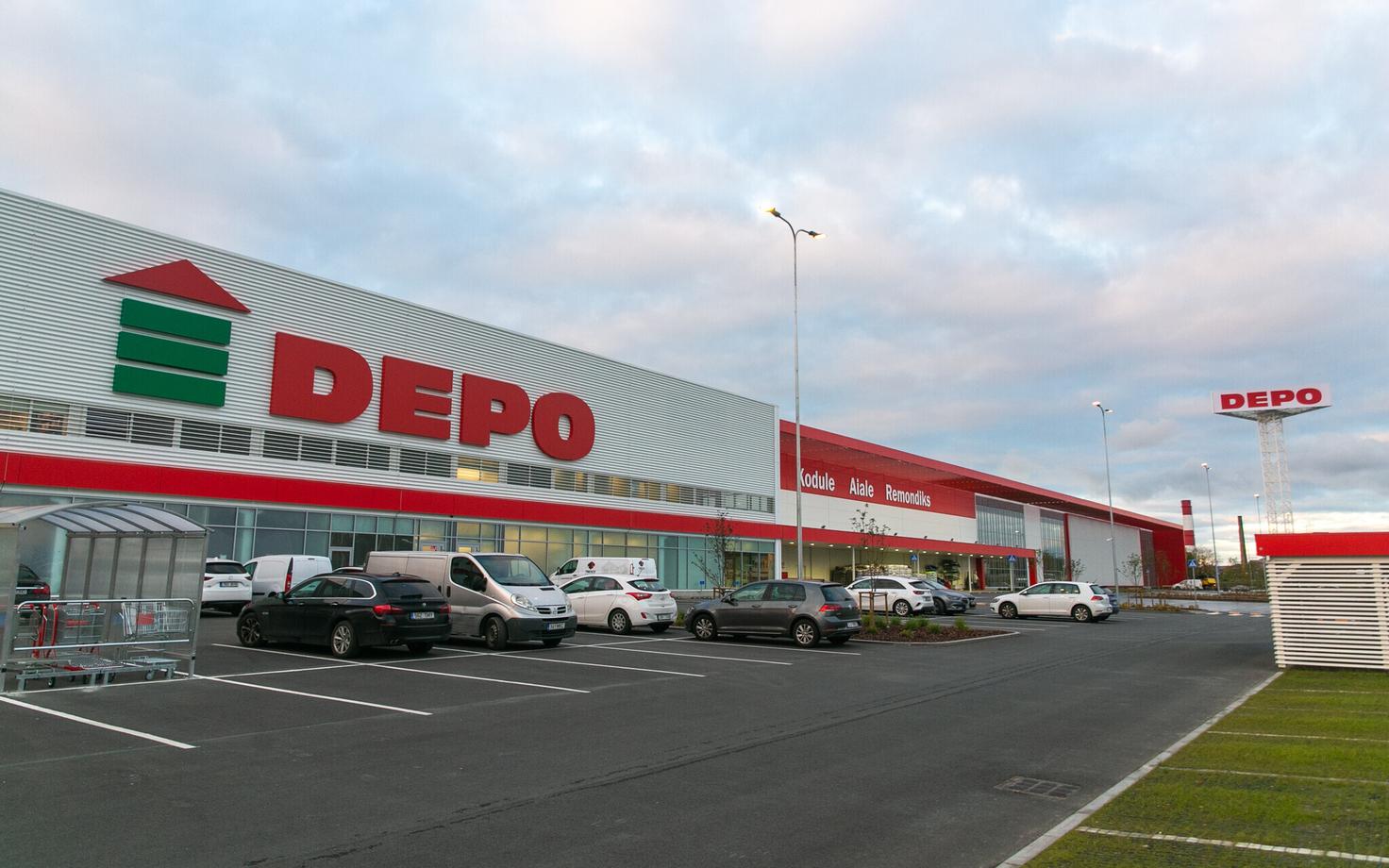 Магазин Depo на Фильтри теэ в Таллинне.