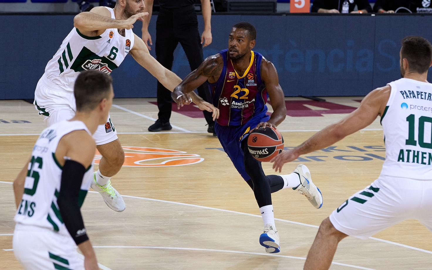 Cory Higgins (palliga) oli Barcelona resulatiivseim