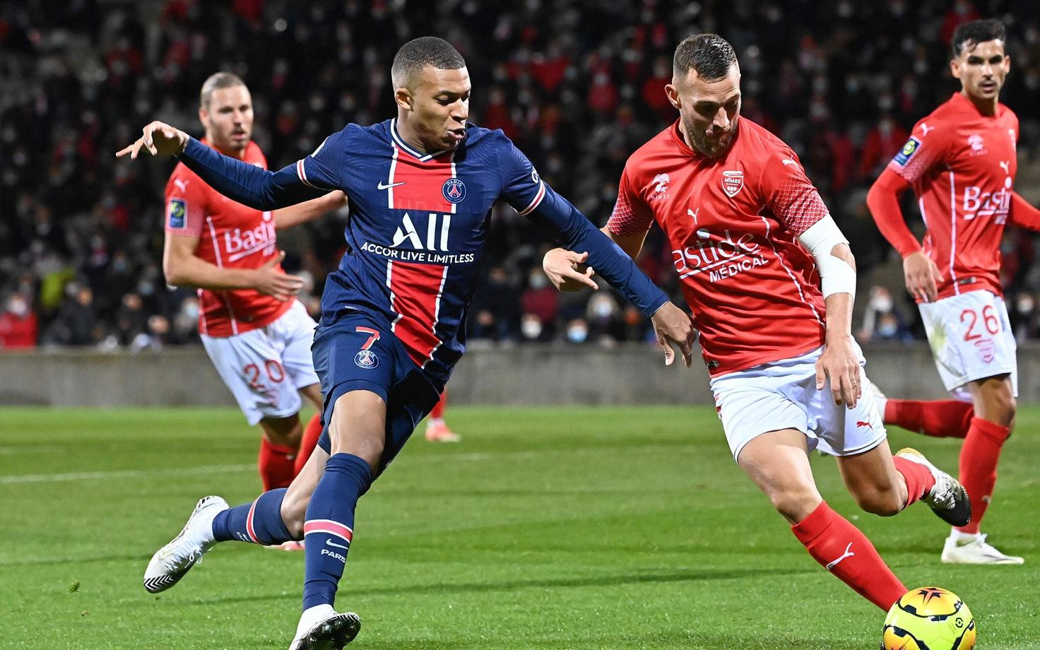 Kylian Mbappe lõi kohtumise jooksul kaks väravat