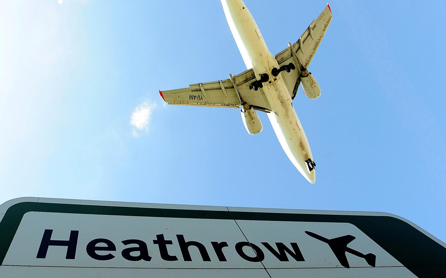 Heathrow lennuväli.
