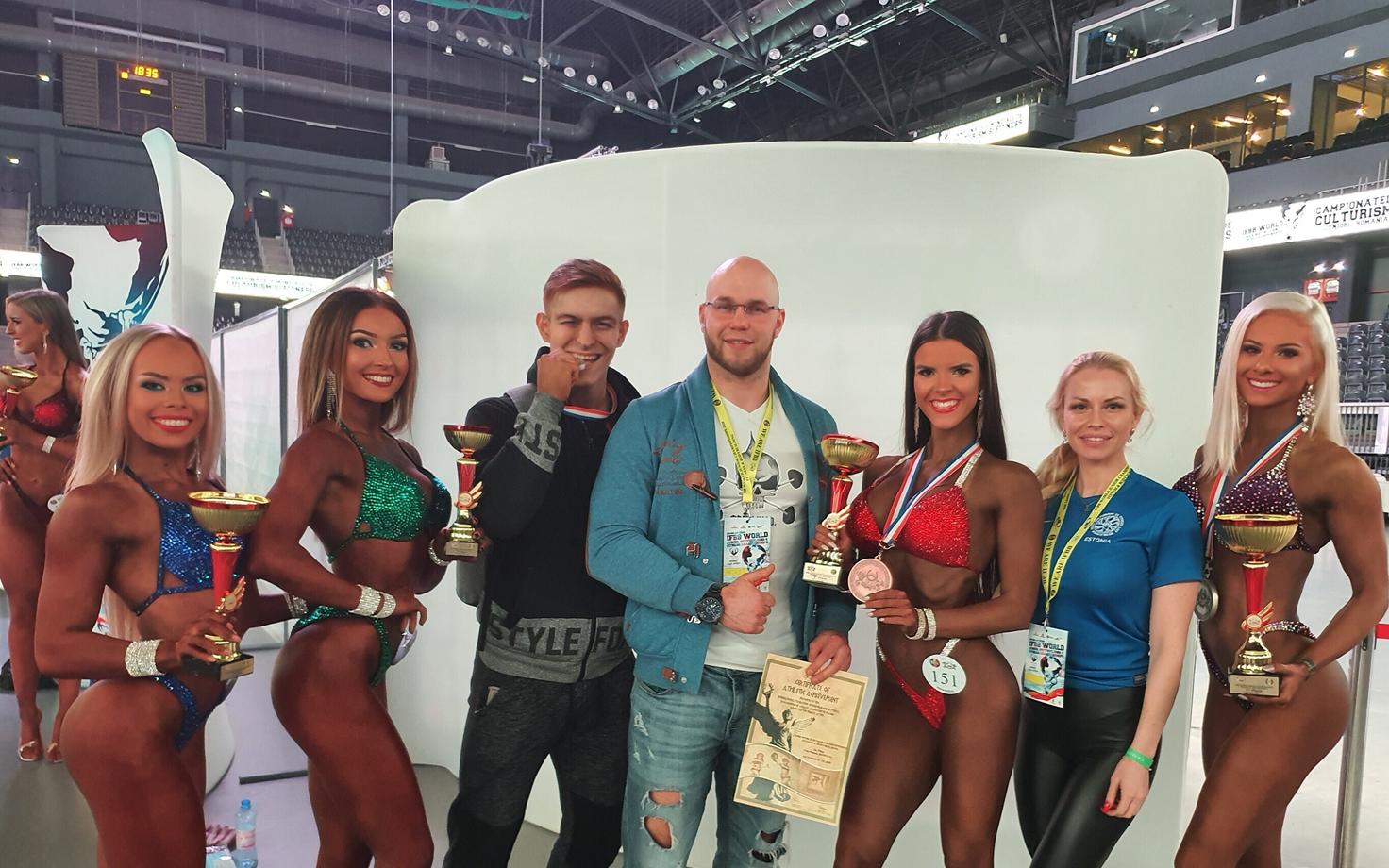 Eesti sportlased kulturismi ja fitnessi juunioride MM-il
