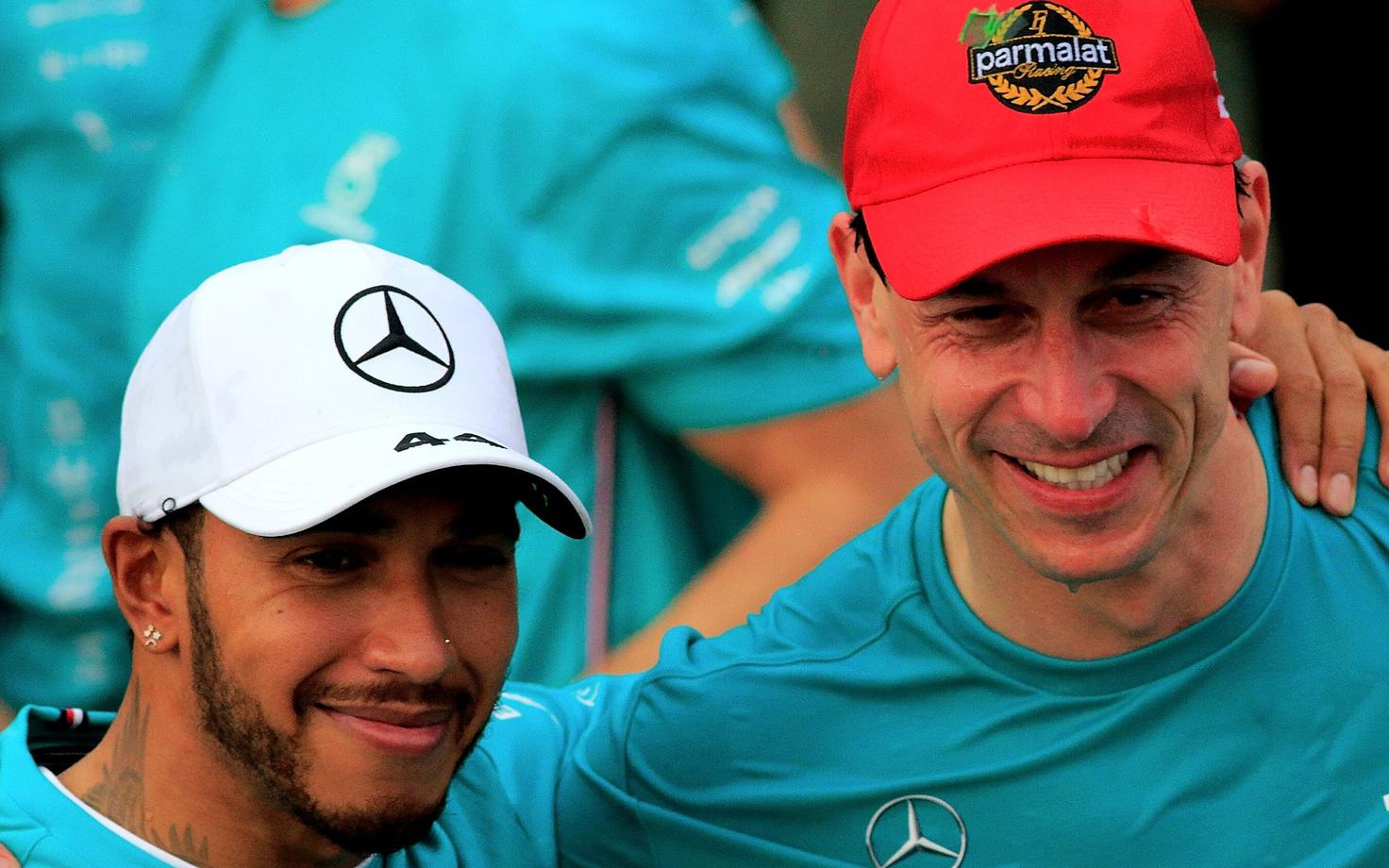 Lewis Hamilton ja Toto Wolff