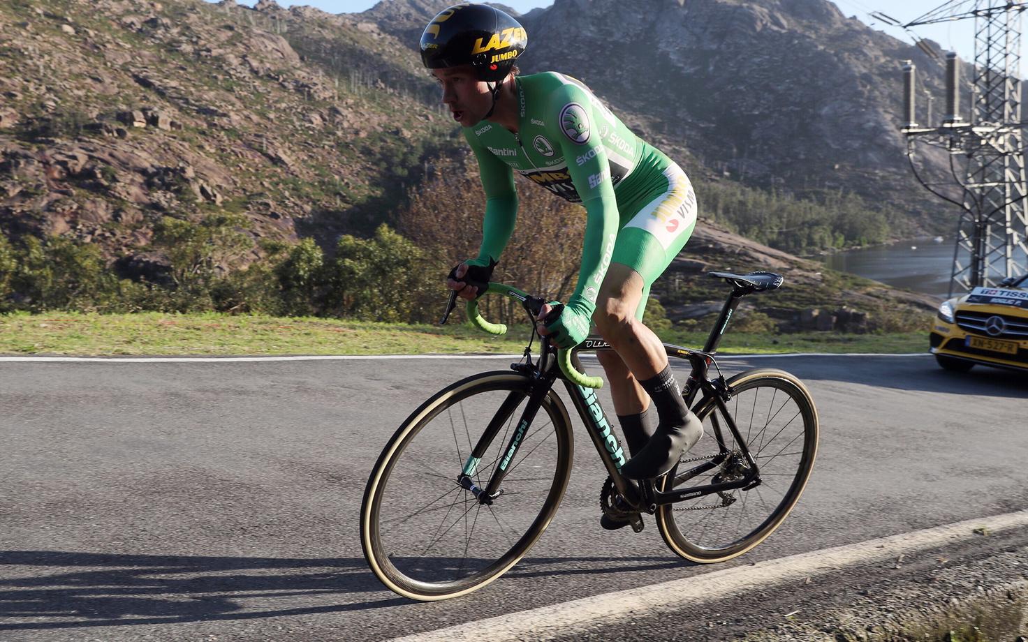 Primož Roglic sõitis lõputõusu grupisõidurattaga