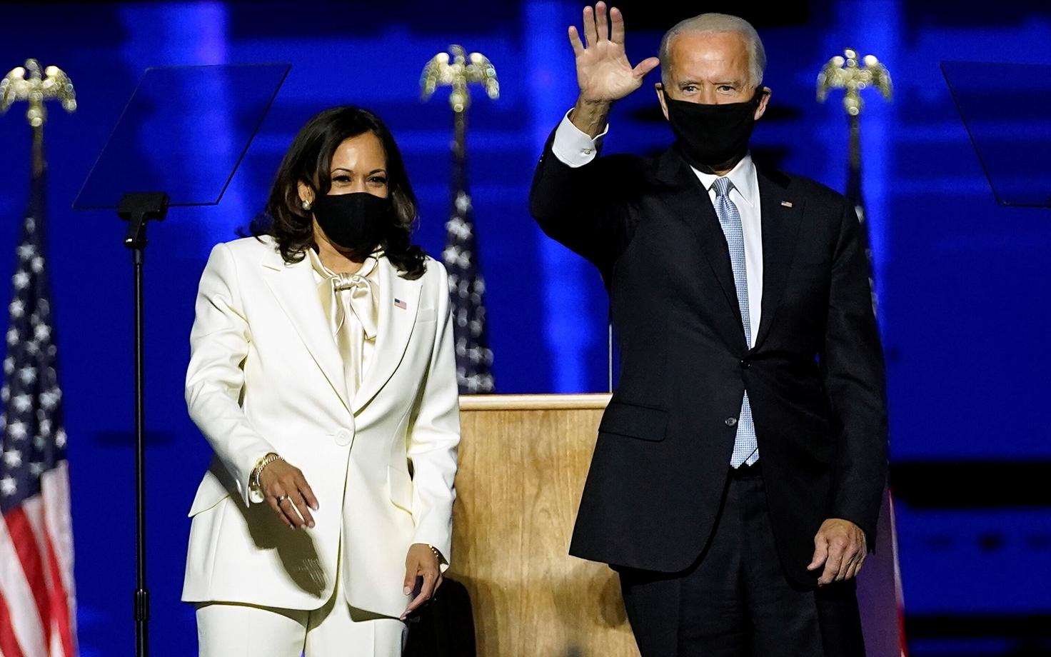 Kamal Harris ja Joe Biden.