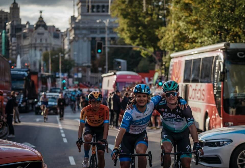 Mihkel Räim ja Martin Laas Vuelta viimasel etapil