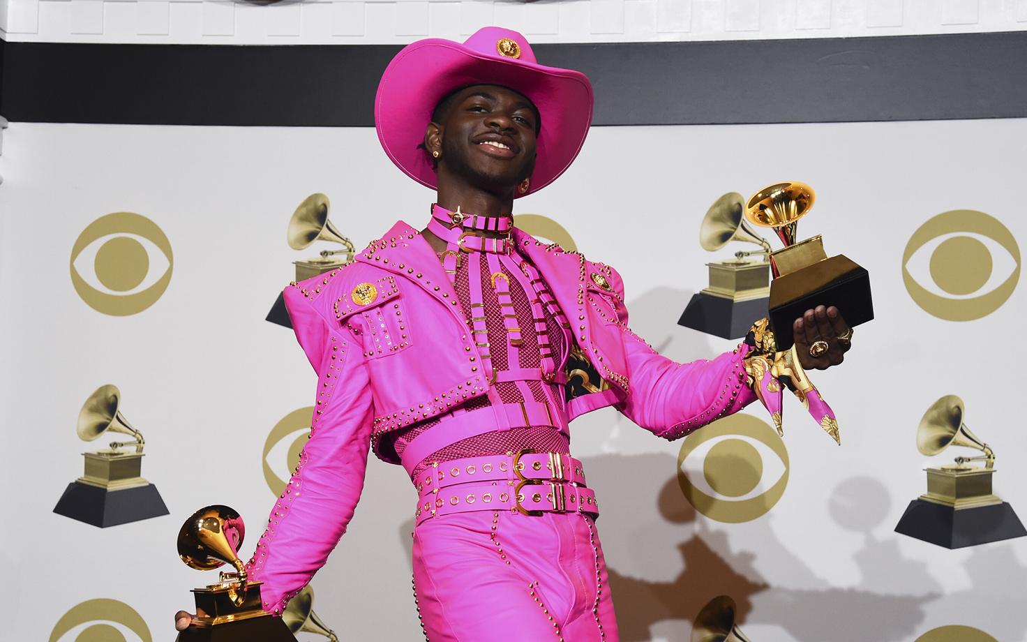 Lil Nas X 62. Grammy auhindade jagamisel.