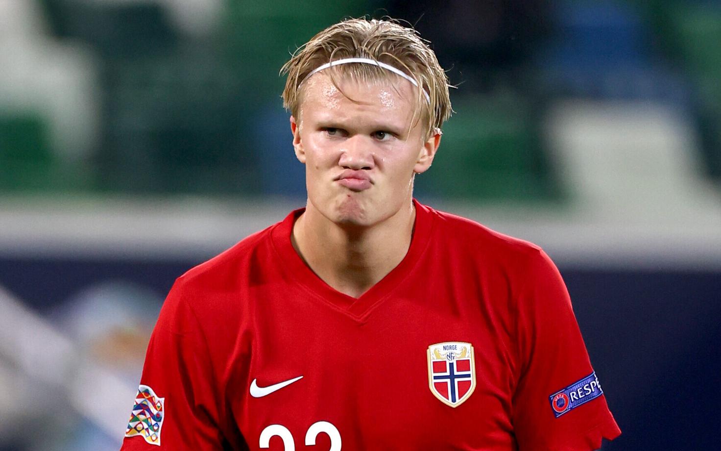 Norra jalgpallikoondise noor tähtmängija Erling Haaland