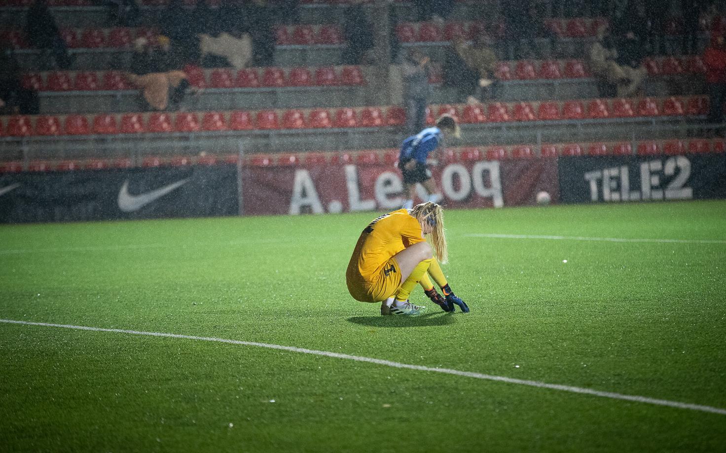 Eesti koondise väravavaht Karina Kork.