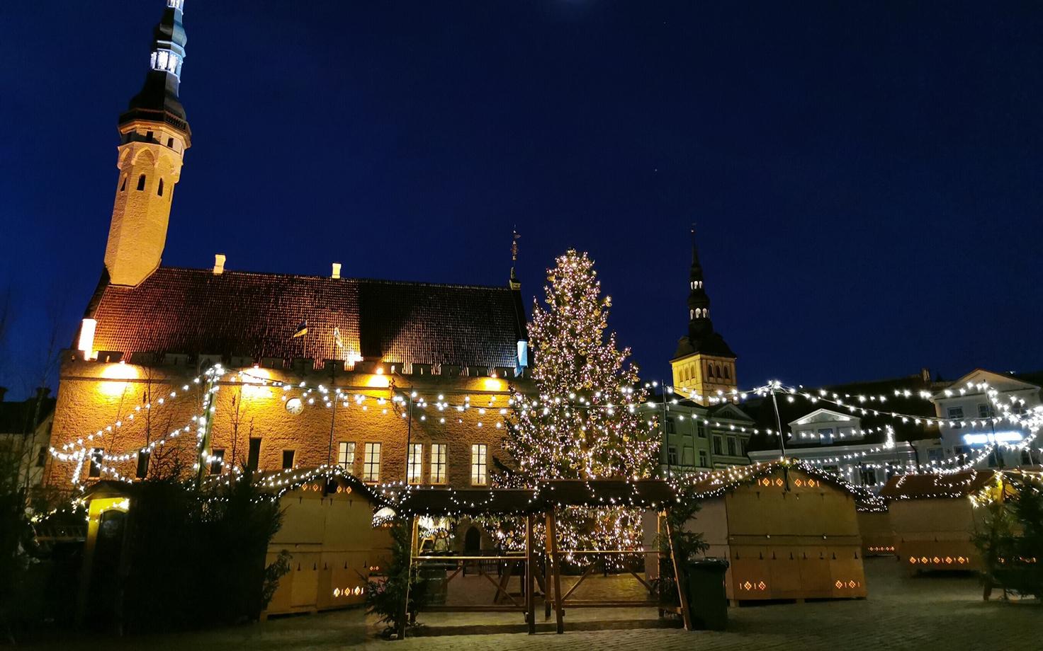 Jõulud. Vanalinn.