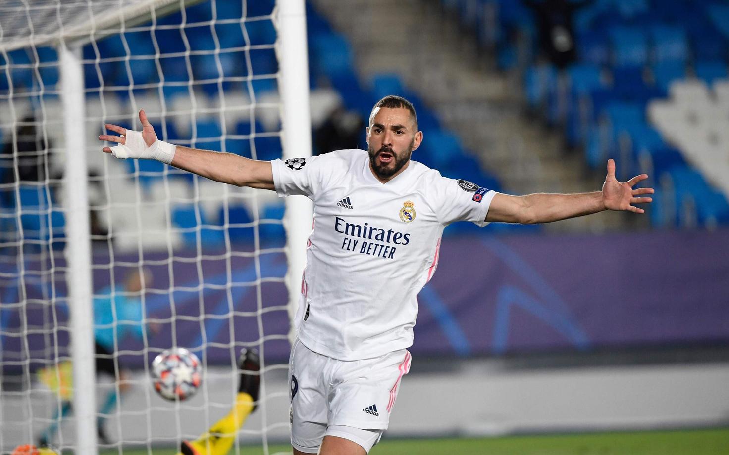 Karim Benzema lõi Madridi Reali eest kaks väravat