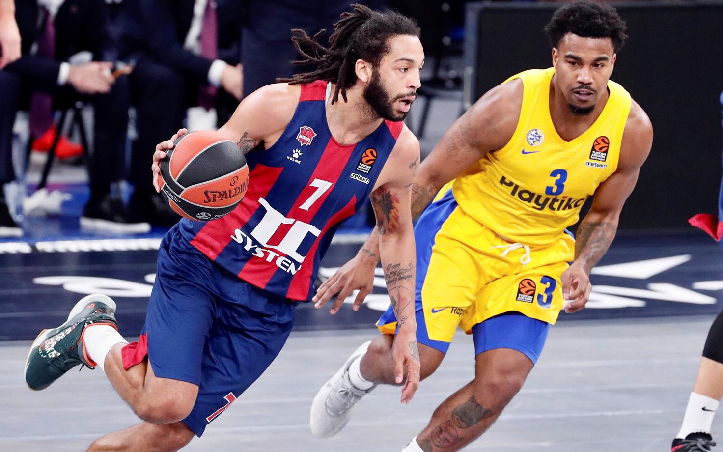 Baskonia mängija Pierria Henry (palliga)