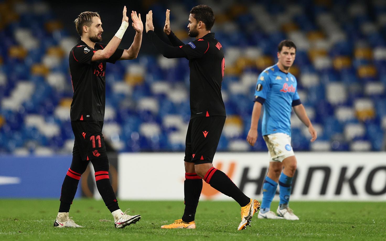 Real Sociedad mängis Napoliga viimase kohtumise 1:1 viiki