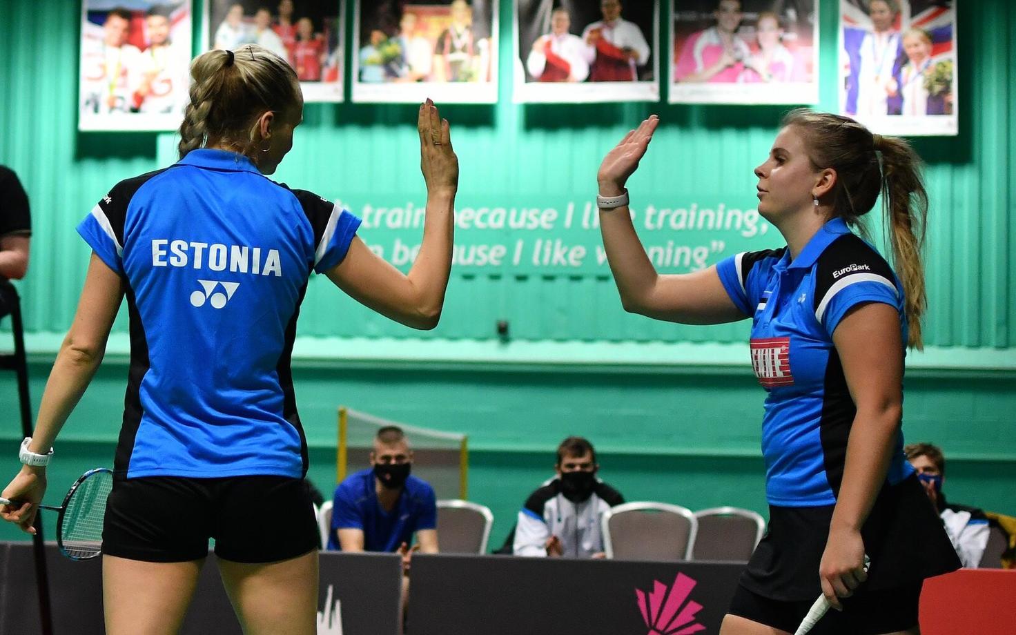 Helina Rüütel ja Kristin Kuuba EM-i viimases kohtumises