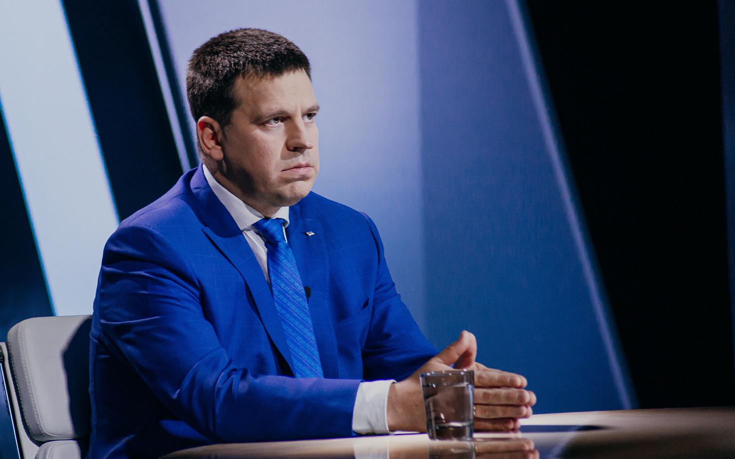 Премьер-министр Эстонии Юри Ратас в передаче