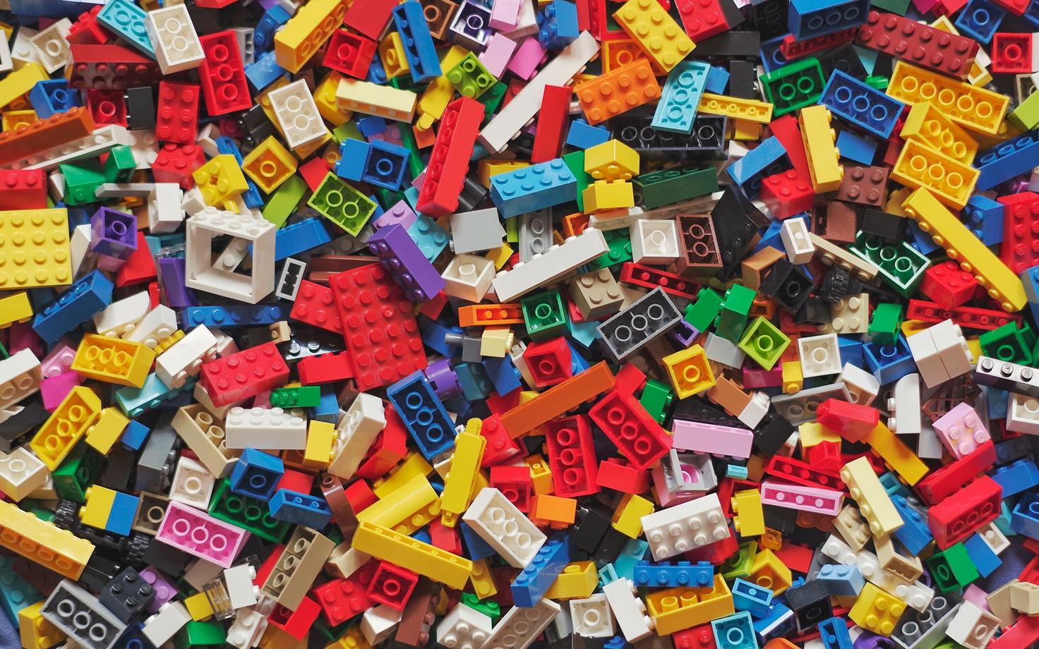 Legoklotsid.
