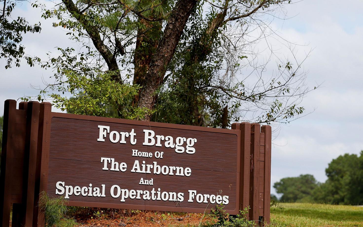 Fort Braggi silt Põhja-Carolinas.