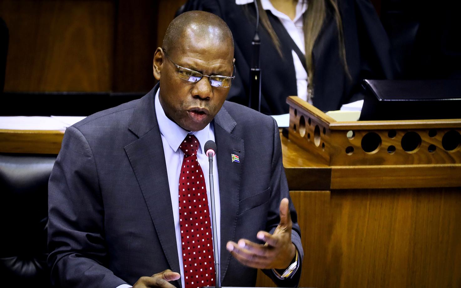 Lõuna-Aafrika vabariigi tervishoiuminister Zweli Mkhize.