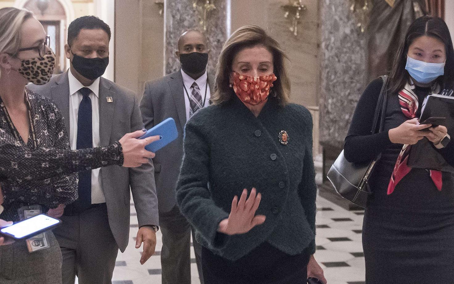 Esindajatekoja demokraadist spiiker Nancy Pelosi.