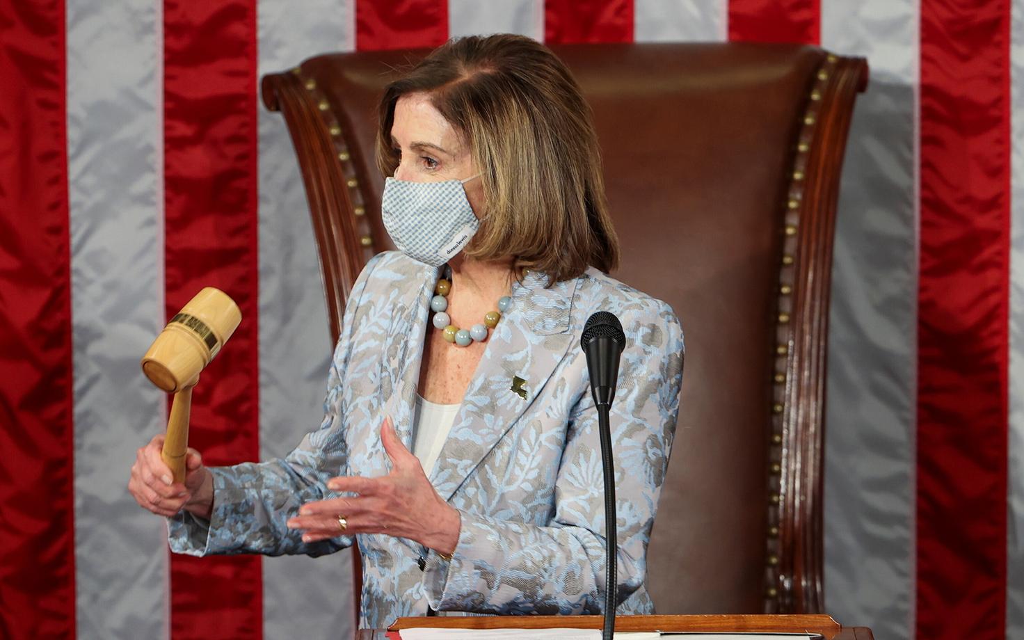 Nancy Pelosi.