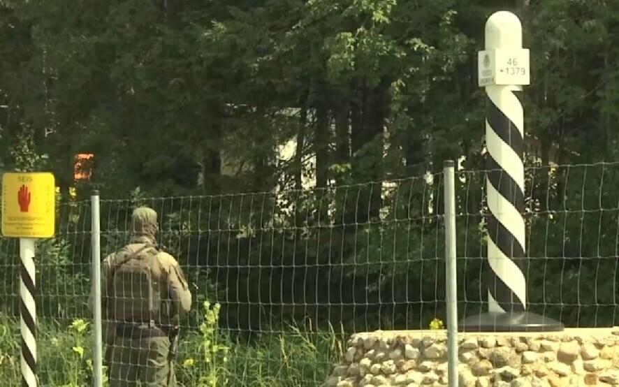 Государственная граница Эстонии.