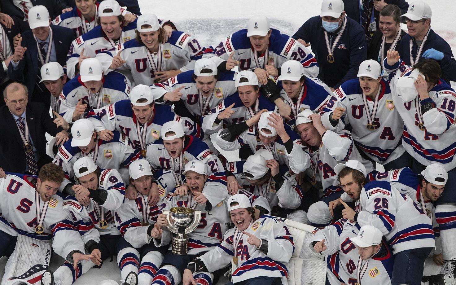 Võidukas USA U-20 jäähokikoondis