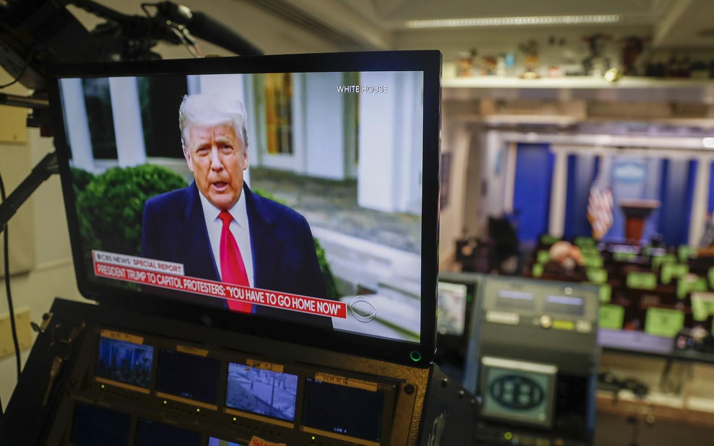 Donald Trumpi videopöördumine.