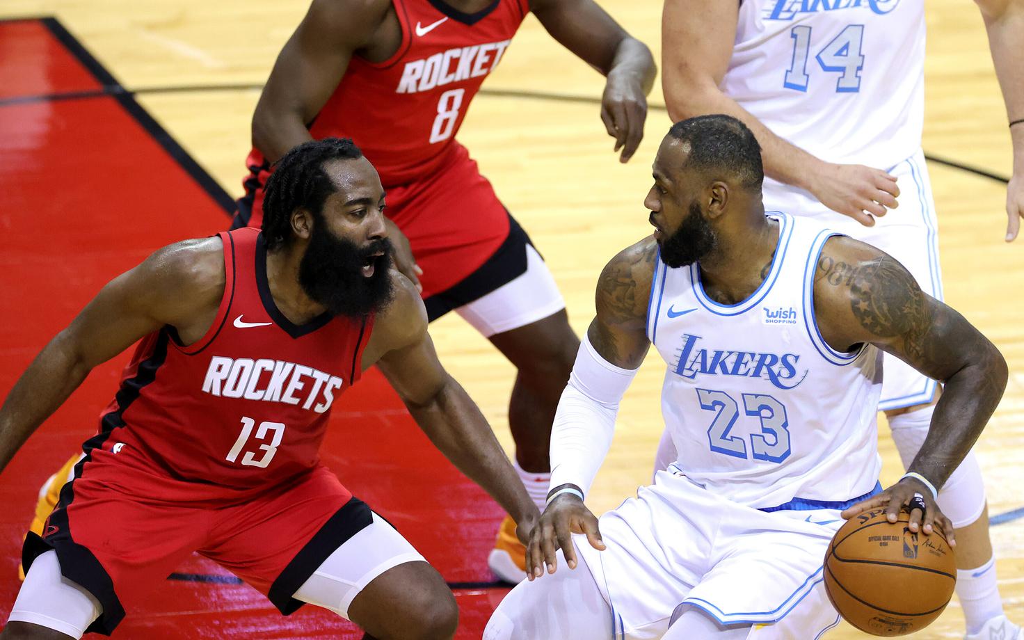 James Harden ja LeBron James