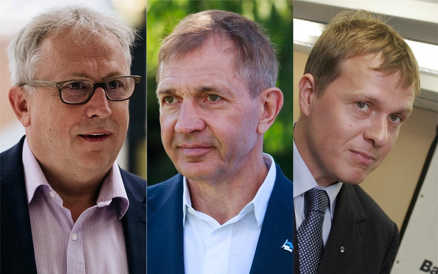 Hillar Teder, Urmas Sõõrumaa, Parvel Pruunsild.