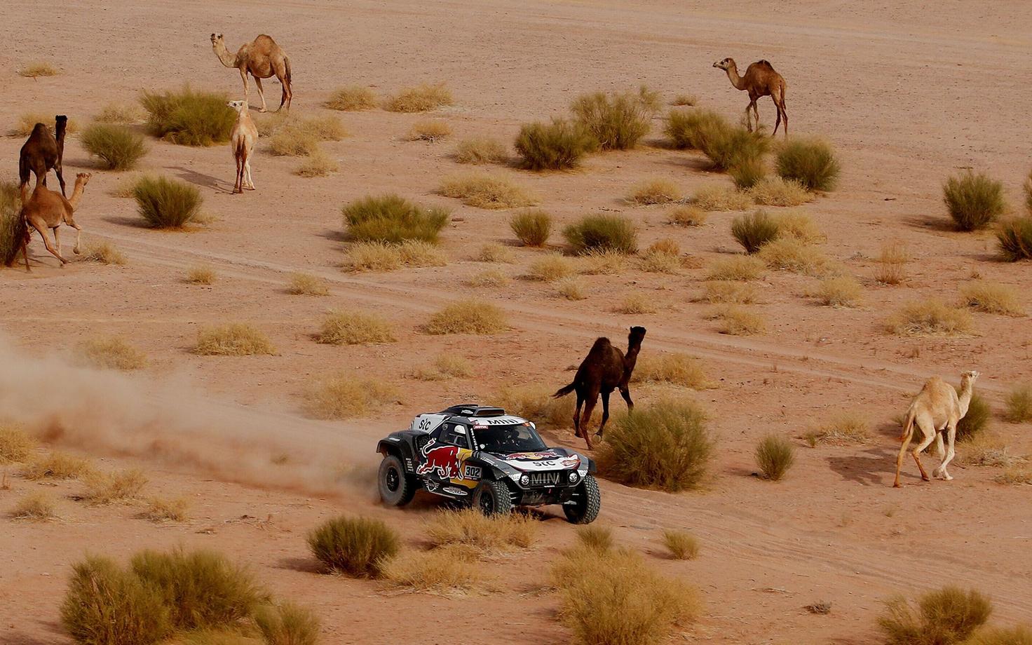 Stephane Peterhansel Dakari ralli kümnendal kiiruskatsel