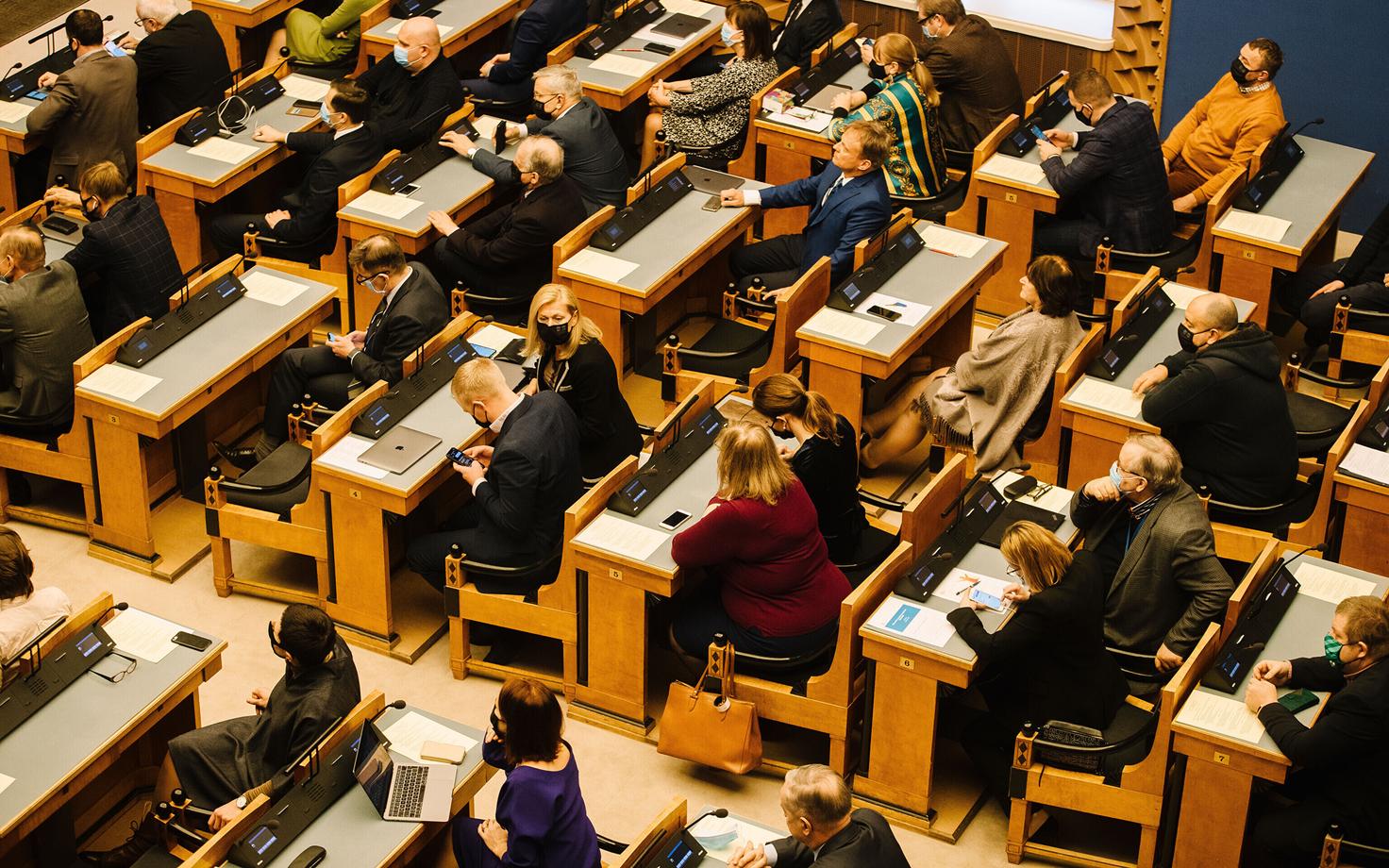 Riigikogu 13. jaanuari istung.