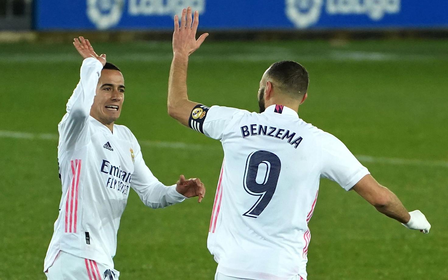 Lucas Vazquez ja Karim Benzema